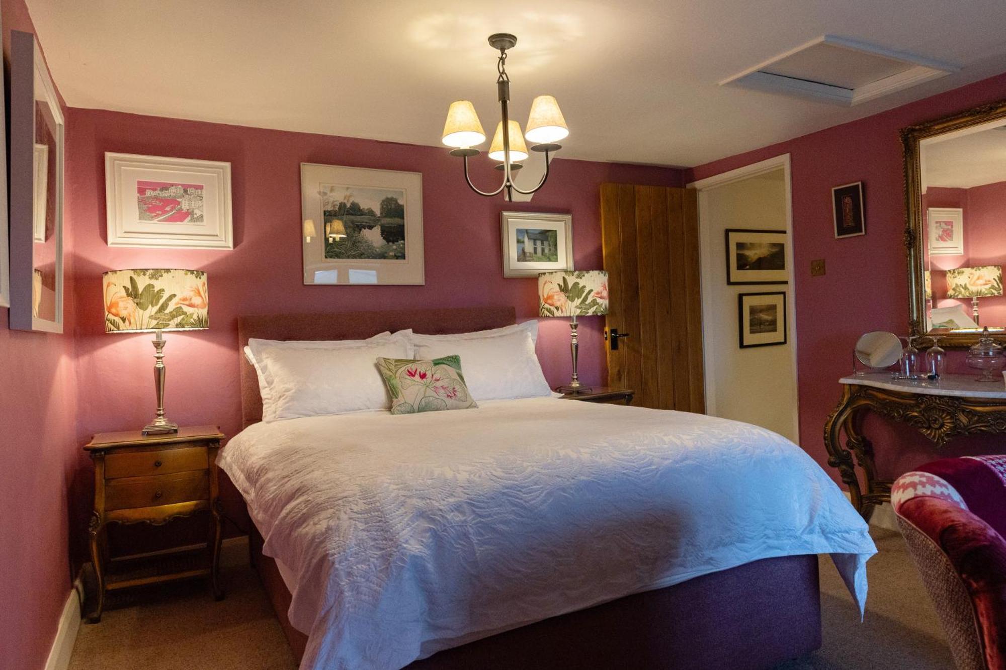 West Lyn Farm B&B And Shepherd Hut 林顿 外观 照片